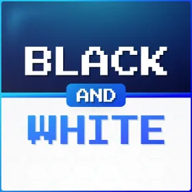 Black And White Mascot Gaming